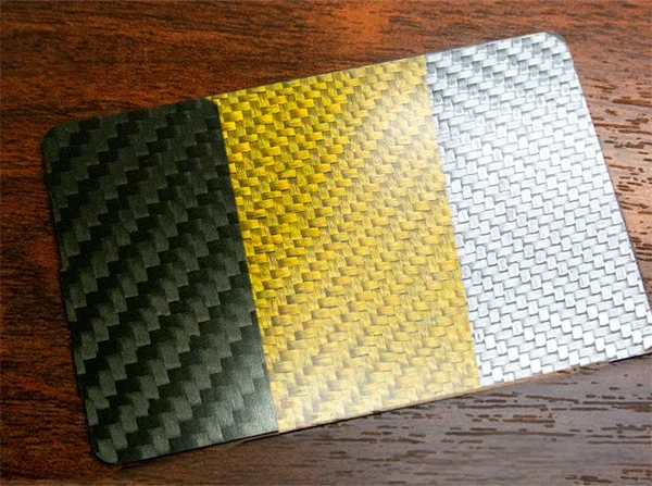 Carbon Fibre Business cards