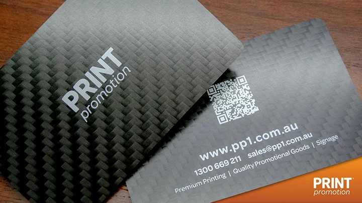 best carbon fibre business cards