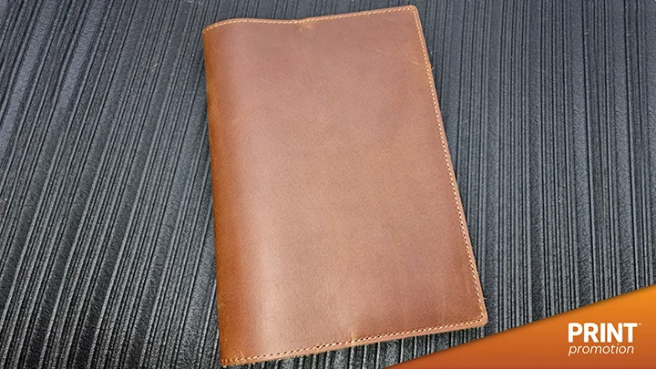 Personalised Real Leather Notebook