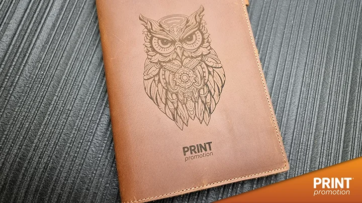 Personalised Real Leather Notebook 