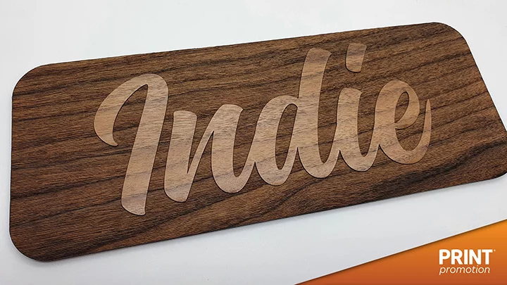 wooden name plaque 