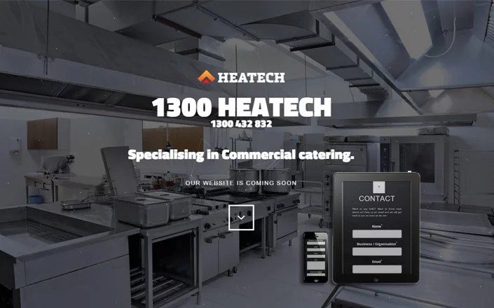 Heatech - trade services Website